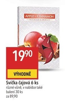 Svíčka čajová 6 ks