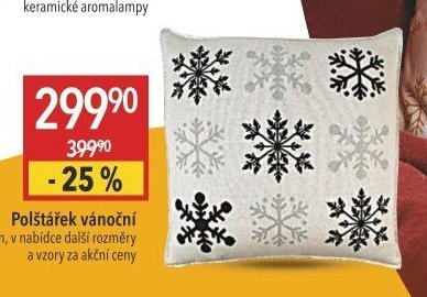 Polštářek vánoční