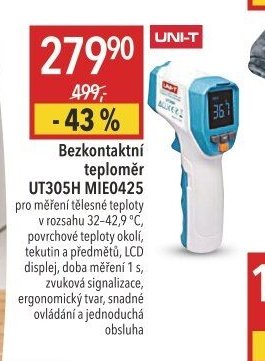 UNI-T Bezkontaktní teploměr UT305H MIE0425