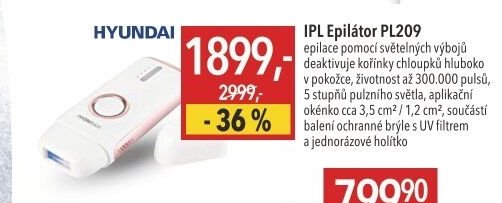 IPL Epilátor Hyundai PL209