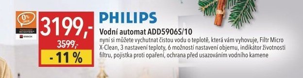 Vodní automat PHILIPS ADD5906S/10