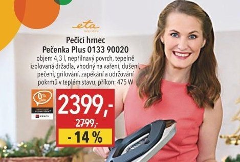 Pečicí hrnec Pečenka Plus 0133 90020