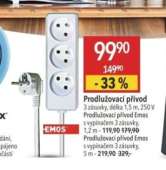 Prodlužovací přívod