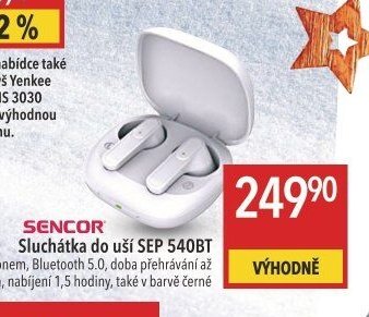 Sluchátka do uší SEP 540BT
