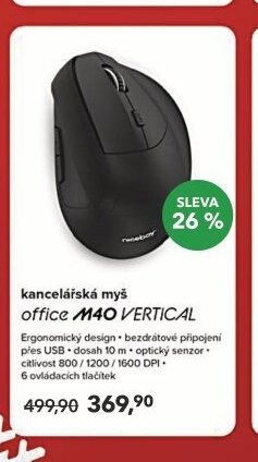 kancelářská myš office M40 VERTICAL
