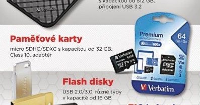 Paměťové karty Verbatim