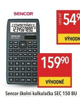 Sencor školní kalkulačka SEC 150 BU
