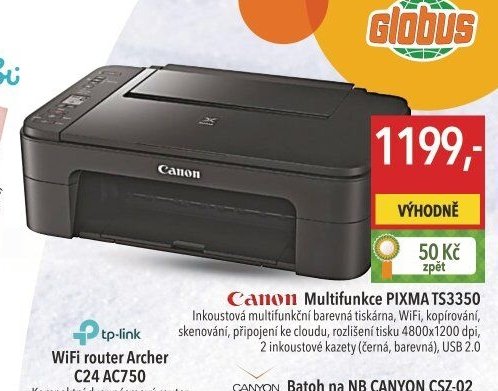 Canon Multifunkce PIXMA TS3350