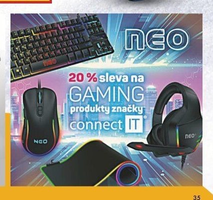Gaming produkty značky connect IT