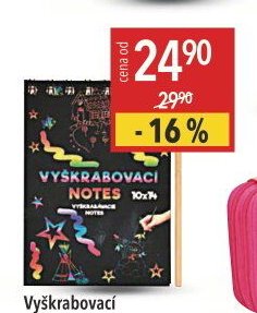Vyškrabovací notes