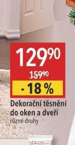 Dekorační těsnění do oken a dveří