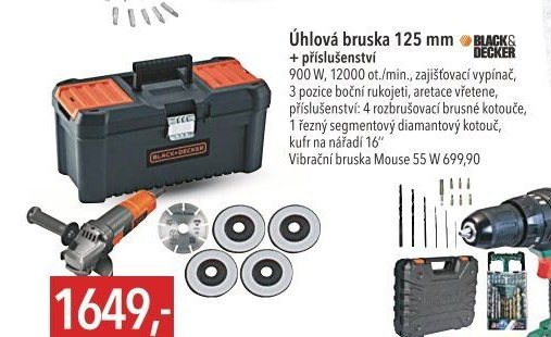 Úhlová bruska 125 mm