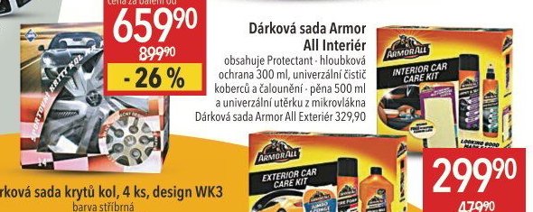 Dárková sada Armor All Interiér