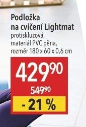 Podložka na cvičení Lightmat