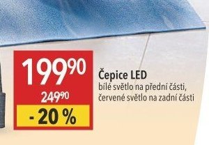 Čepice LED