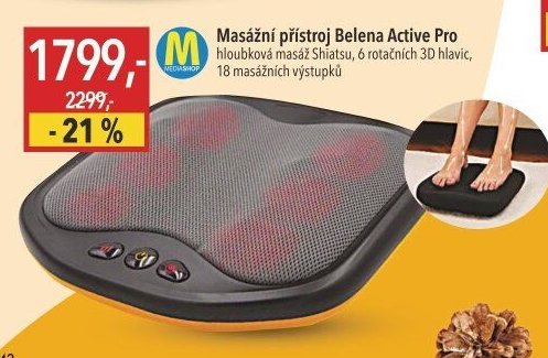 Masážní přístroj Belena Active Pro