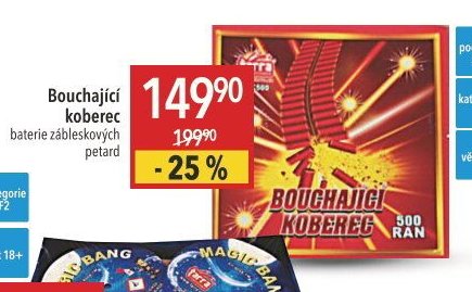 Bouchající koberec