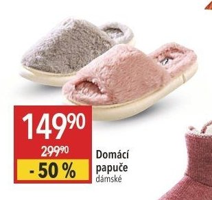 Domácí papuče dámské