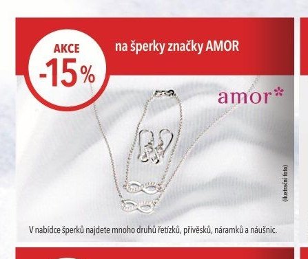 šperky značky AMOR