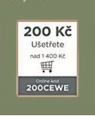 Slevový kód 200 Kč