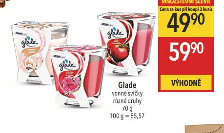 Glade vonné svíčky 70g
