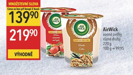 Air Wick vonné svíčky 220g
