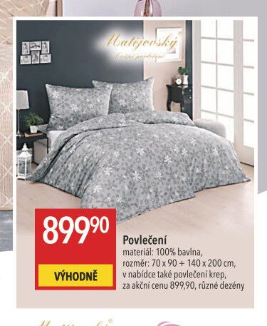 Povlečení Matějovský