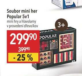 Soubor mini her Popular 5v1