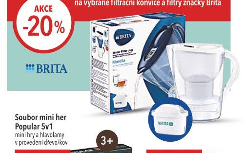 Filtrační konvice Brita
