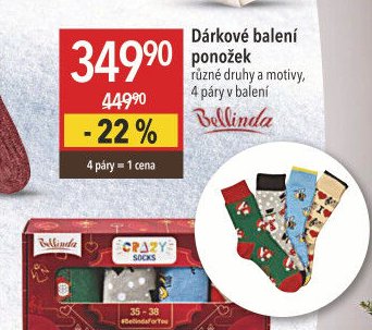Dárkové balení ponožek