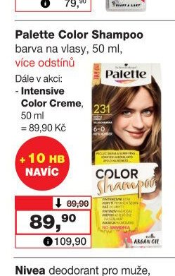 Palette Color Shampoo