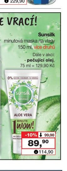 Sunsilk minutová maska na vlasy