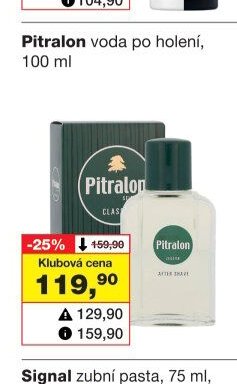 Pitralon voda po holení