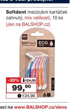 Softdent mezizubní kartáček