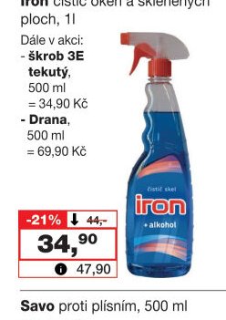 Iron čistič oken a skleněných ploch, 1l
