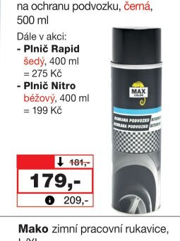 Max Color Bitumen barva na ochranu podvozku