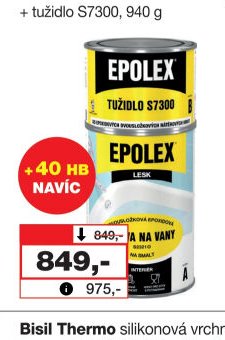 EPOLEX S2321O barva na vany
