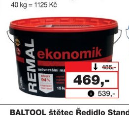 REMAL Ekonomik disperzní malířská barva, 15 kg