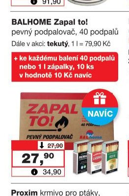 BALHOME Zapal to!