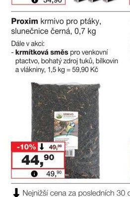 Proxim krmivo pro ptáky