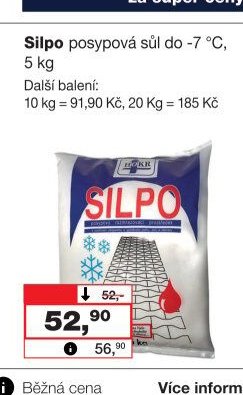Silpo posypová sůl