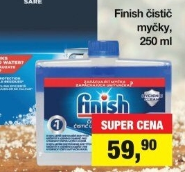 Čistič myčky Finish
