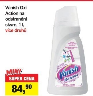 Odstraňovač skvrn gelový Vanish Oxi Action