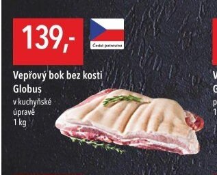 Vepřový bok bez kosti Globus