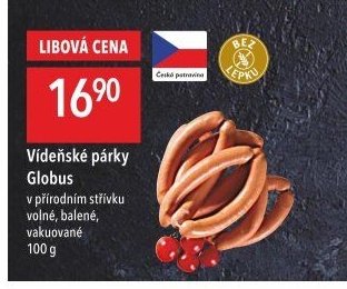 Vídeňské párky Globus