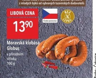 Moravská klobása Globus