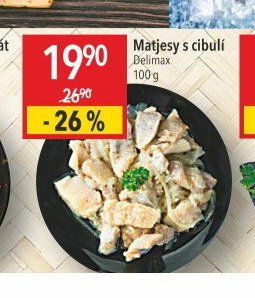 Matjesy s cibulí Delimax