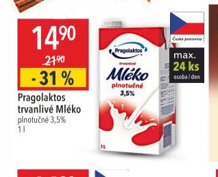 Pragolaktos trvanlivé mléko