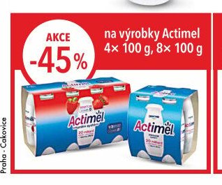Výrobky Actimel