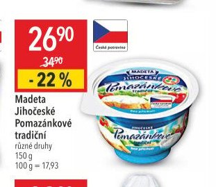 Madeta Jihočeské Pomazánkové